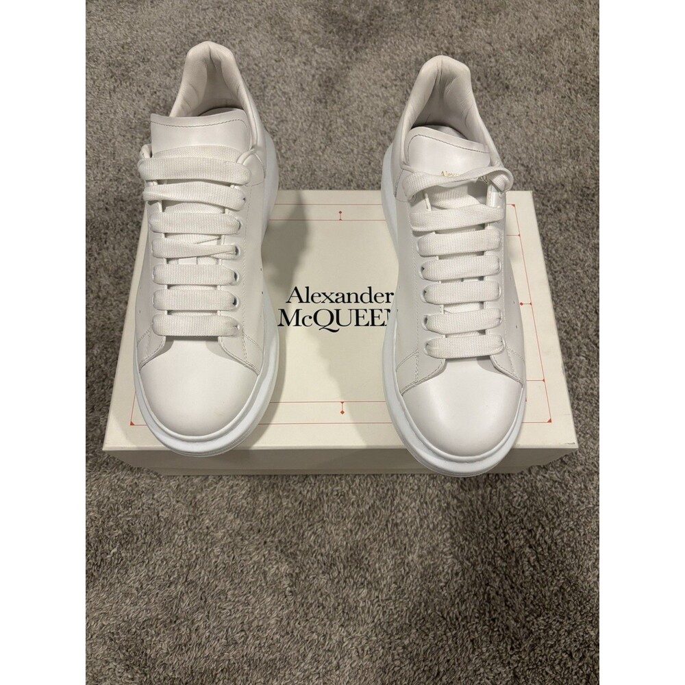 men alexander mcqueen White oversized sneakers size 10